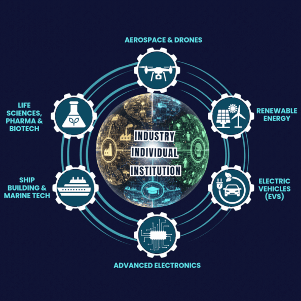 Animated ThriveTN 2026 logo showcasing the event branding with dynamic visual effects on a dark background