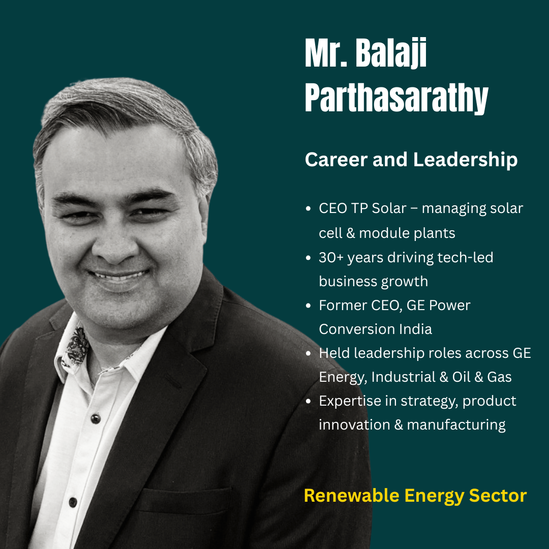 Mr. Balaji Parthasarathy