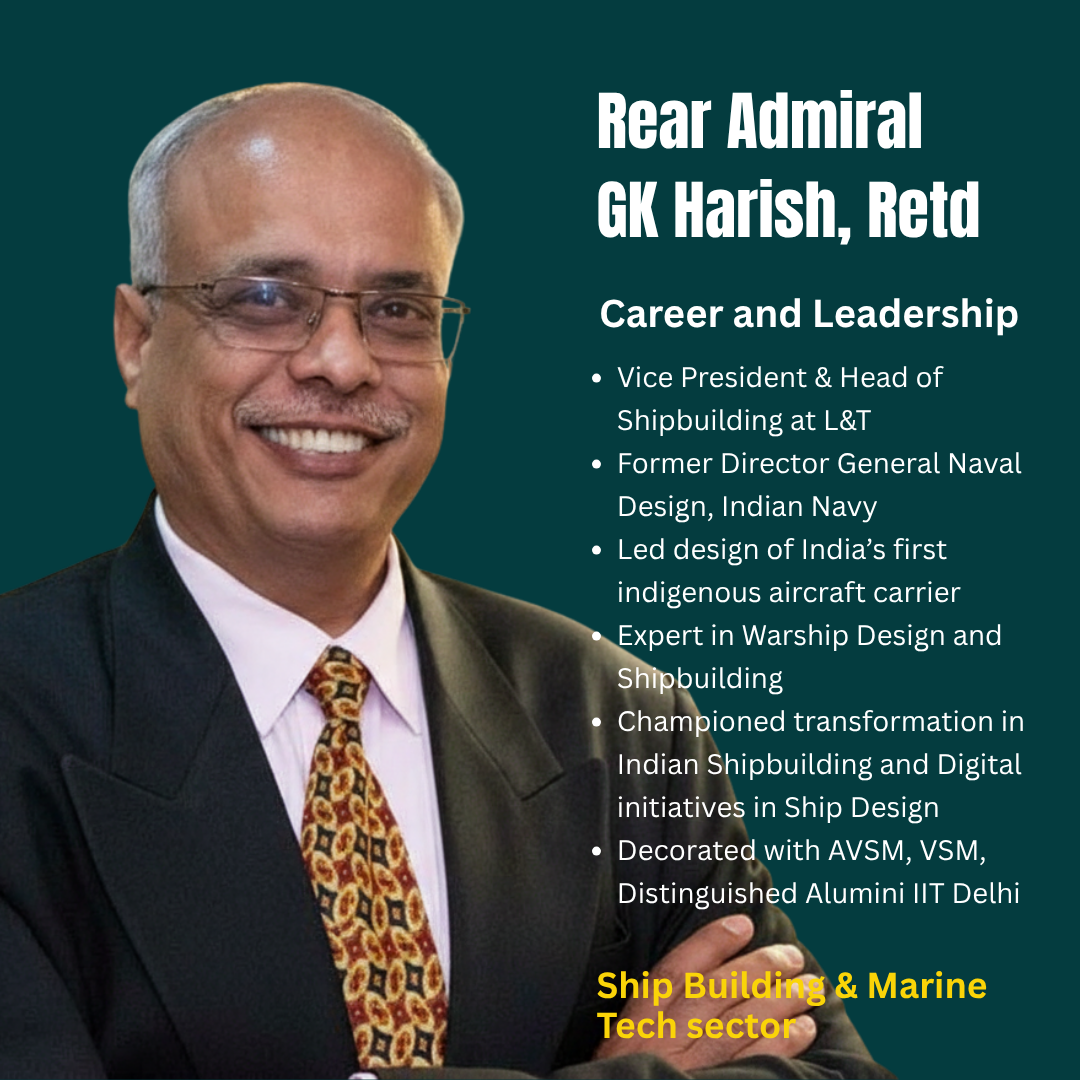 Rear Admiral GK Harish, Retd 